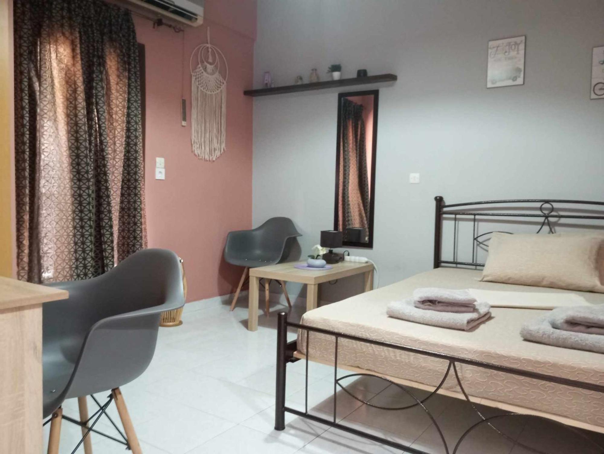 Cozy Studio Flat 1 Bedroom-Very Central Location Mytilene Bagian luar foto